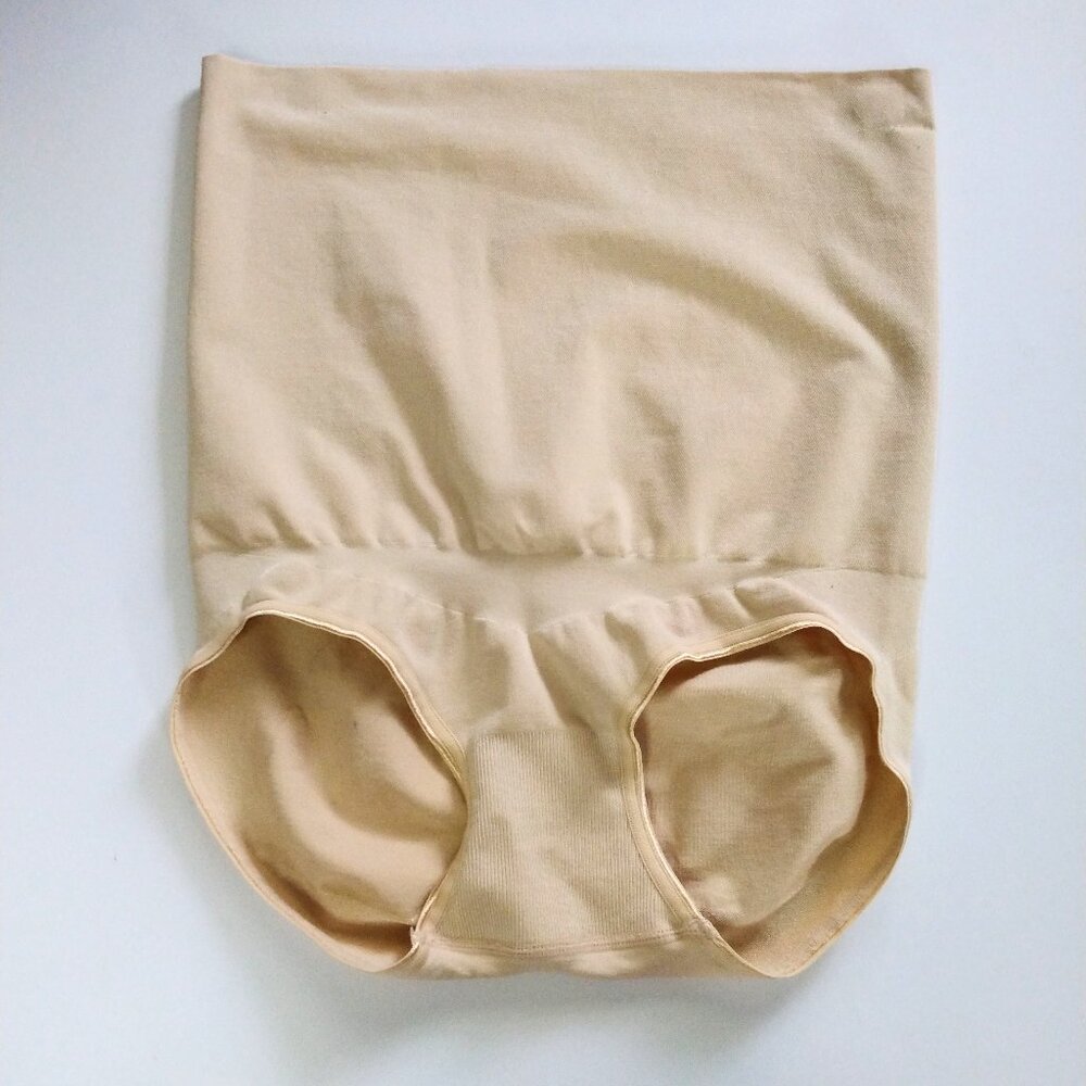 Spanx Assets XL Nude High Waist Shaping Briefs Non Slip Grip